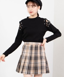 WEGO | WEGO/【XS～Lサイズ】チェックプリーツミニスカート(スカート)