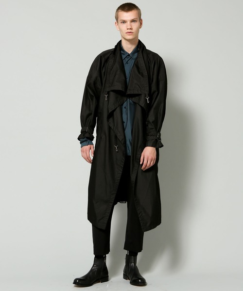 Iroqois 新品 DRAPE WRAP COAT | ヤマダウェブコム