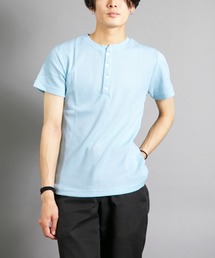 Bling Leads/サーマル半袖ヘンリーネックTee