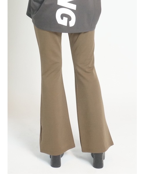 one way（ワンウェイ）の「センタープレスフレアＰＴ（その他パンツ・レディース・ブラック/ベージュ/ライトブラウン/ライトブルー・FREE）」の6枚目の写真