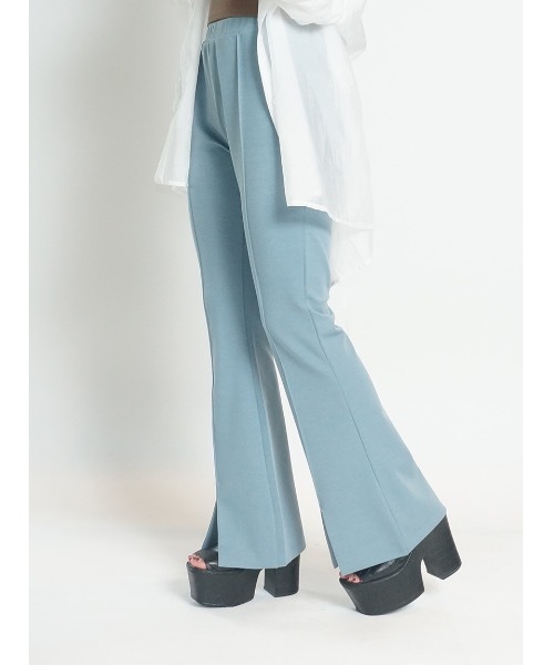 one way（ワンウェイ）の「センタープレスフレアＰＴ（その他パンツ・レディース・ブラック/ベージュ/ライトブラウン/ライトブルー・FREE）」の10枚目の写真