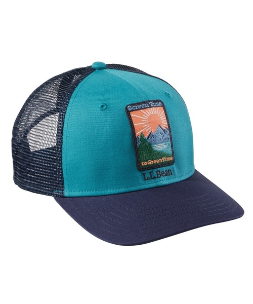 L.L.Bean（エルエルビーン）の「エル・エル・ビーン・トラッカー・ハット（キャップ・メンズ・ブラック/グレー/ブルー/グリーン/ブルー系その他/ダークグレー/ブラウン/ブラック×レッド/インディゴブルー/ベージュ系その他/ブルー系その他2/マルチ/ネイビー/エメラルド/オリーブ/ダークグリーン/ヘザーグレー/ネイビー系/グリーン系その他/レッド系その他/グレー系その他・OSFA）」の18枚目の写真