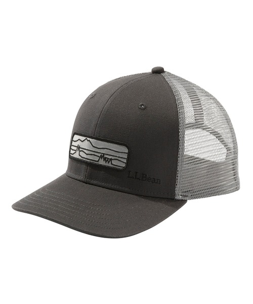 L.L.Bean（エルエルビーン）の「エル・エル・ビーン・トラッカー・ハット（キャップ・メンズ・ブラック/グレー/ブルー/グリーン/ブルー系その他/ダークグレー/ブラウン/ブラック×レッド/インディゴブルー/ベージュ系その他/ブルー系その他2/マルチ/ネイビー/エメラルド/オリーブ/ダークグリーン/ヘザーグレー/ネイビー系/グリーン系その他/レッド系その他/グレー系その他・OSFA）」の4枚目の写真