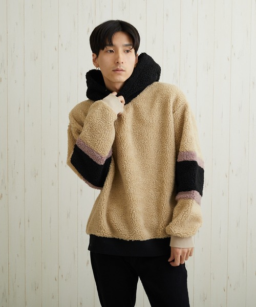 VIBGYOR(ヴィブジョー)の「VIBGYOR Select/BOA BIGプルパーカー(BL)(パーカー・レディース・キャメル/その他1/その他2/ベージュ/ブラック/ホワイト/カーキ/ライトパープル/ダークグリーン・LARGE/MEDIUM/X-LARGE)」の21枚目の写真