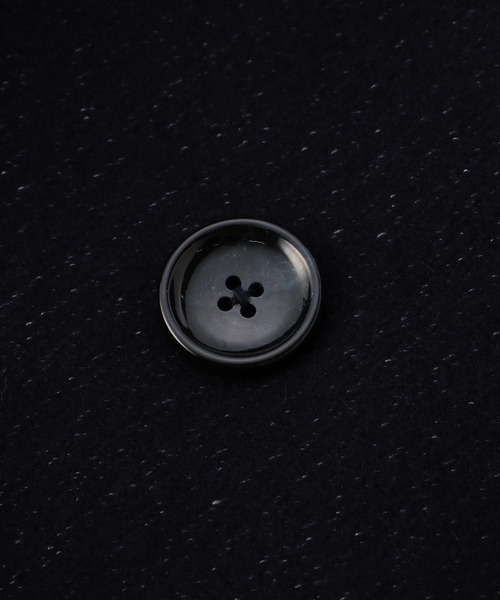 MEN'S BIGI（メンズビギ）の「ファインウールツイルメルトンピーコート（チェスターコート・メンズ・ネイビー/ボルドー・01/02/03/04）」の17枚目の写真