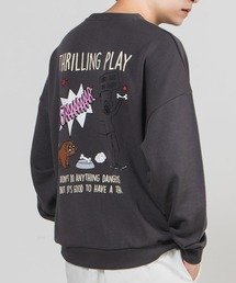 WEGO | WEGO/レトロロゴビッグシルエットプルオーバー(スウェット)