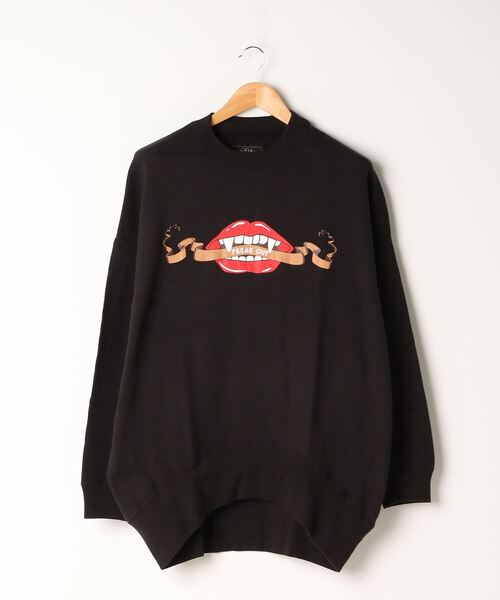 ALDIES(アールディーズ)の「Freak Out Funny Sweat / フリークアウトファニースウェット(スウェット・メンズ・ピンク/パープル/ブラック・FREE)」の12枚目の写真