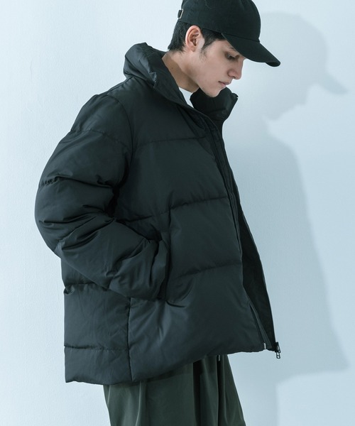 Ressaca（レサーカ）の「撥水加工 オーバーサイズ ボリュームダウンジャケット（ダウンジャケット/コート・メンズ・ブラック/ベージュ/ネイビー/ブラック系その他/グレー系その他/ブルー系その他/グレー系その他2・M/L/XL）」の2枚目の写真