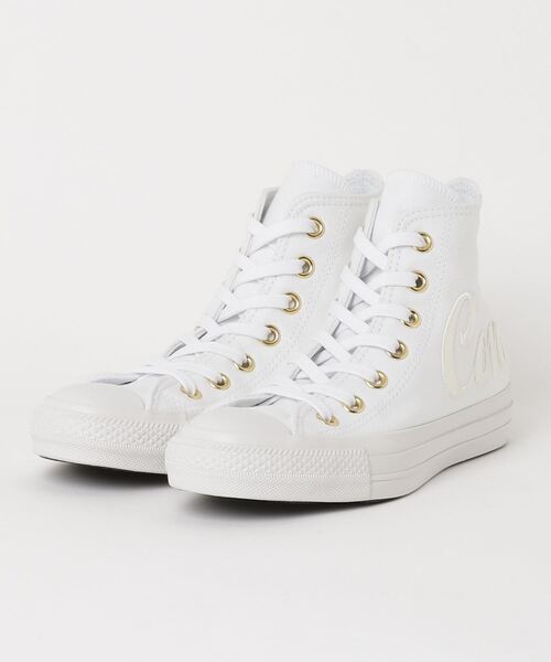 CONVERSE(コンバース)の「CONVERSE コンバース AS 100 LOGOEMBROIDERY G HI 31303141 WHITE(スニーカー・メンズ・ホワイト・9h/7/6h/10h/5h/8h/8/4/7h/5/4h/9/3h)」の1枚目の写真