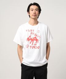 ☆【VINUP】ビンナップ I LOST MY A TOKYO プリントTee