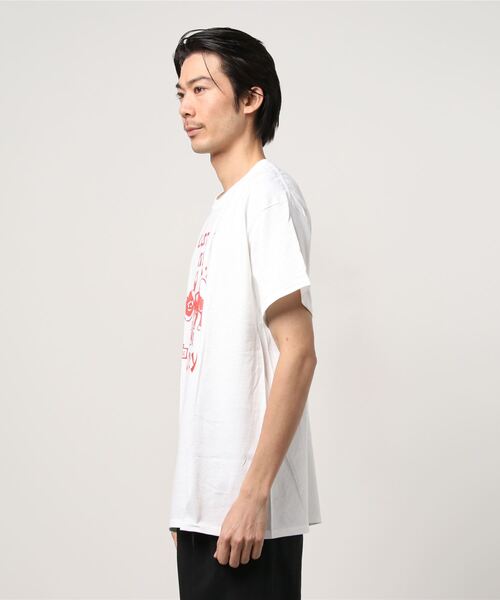 fridge(フリッジ)の「☆【VINUP】ビンナップ I LOST MY A TOKYO プリントTee(Tシャツ/カットソー・メンズ・ホワイト/グレー・MEDIUM/LARGE/X-LARGE/SMALL)」の3枚目の写真