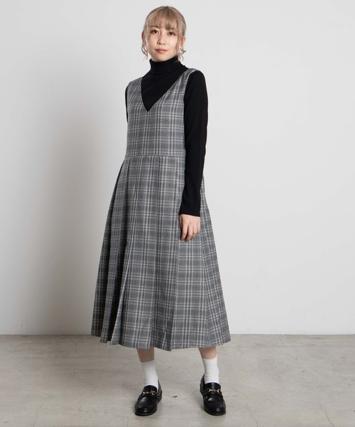 WEGO（ウィゴー）の「WEGO/リブタートルロンT（Tシャツ/カットソー・レディース・ホワイト/ブラック/杢グレー/ホワイト系その他5/ブラック系その他5・FREE）」の11枚目の写真