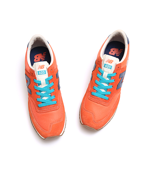 NEW BALANCE(ニューバランス)の「CW620 (New Balance)(スニーカー・レディース・ネイビー/オレンジ・23.5cm/24.5cm)」の1枚目の写真