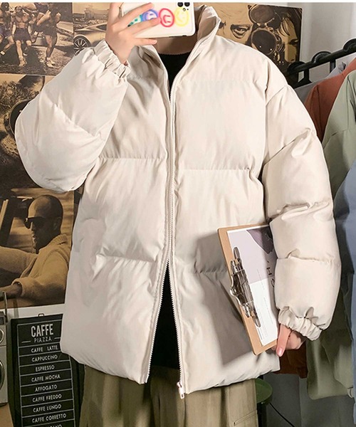 MGV（エムジーヴィー）の「オーバーサイズ中綿ジップブルゾン（ダウン