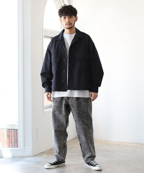 BEAMS / ワイド ショート ファティーグ ジャケット BEAMS（ビームス）の「BEAMS / ワイド ショート ファティーグ