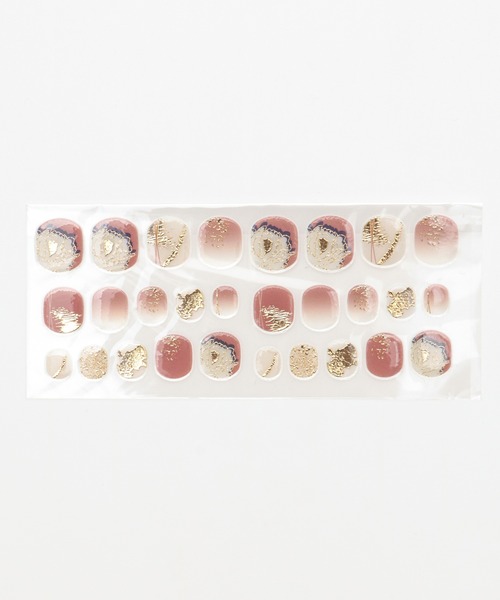 カヤ(カヤ)の「【カヤ】おめかしジェル風ネイルシール(ネイルシール/ネイルチップ・レディース・ホワイト/レッド/インディゴブルー/桜/アクア/スモークピンク/イエロー/バイオレット/ブラック・FREE)」の15枚目の写真