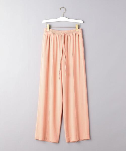 UNITED ARROWS(ユナイテッドアローズ)の「UBC BIANCO ドローストリングパンツ◆(その他パンツ・レディース・ネイビー/シャーベット・38/36)」の10枚目の写真