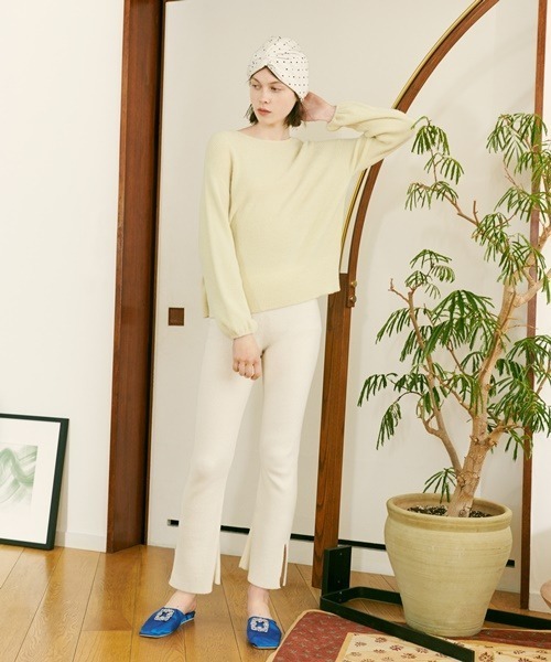 SNIDEL HOME（スナイデルホーム）の「Creamy Touchリブニット