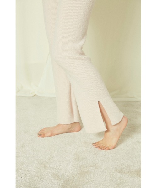 SNIDEL HOME Creamy Touch ロングパンツ　アイボリー　美品 SNIDEL HOME（スナイデルホーム）の「【Creamy Touch】ロング