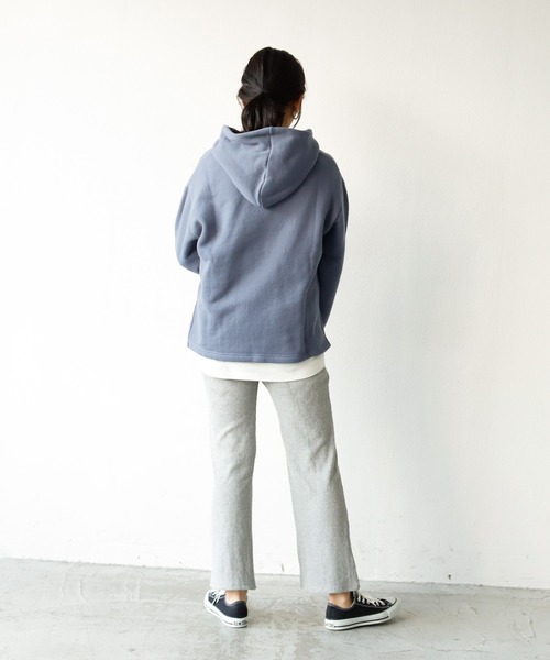 Auntie Rosa Holiday（アンティローザホリデー）の「フロントスリットリブパンツ【セットアップ対応】（その他パンツ・レディース・ナチュラル/グレー/ブラック/モカ/グリーン・FREE/MEDIUM）」の22枚目の写真