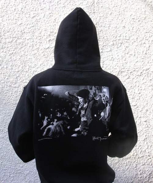 bonjour records（ボンジュールレコーズ）の「【Bonjour Records/ボンジュールレコード】Johnny Rotten/ジョニー・ロットン パーカー（パーカー・メンズ・ブラック・XL/L/M/S）」の7枚目の写真