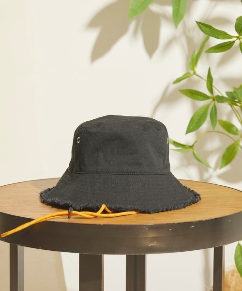 LIPSTAR（リップスター）の「≪Casselini／キャセリーニ≫リバーシブル花柄バケットハット（ハット・レディース・アイボリー/ブラック系その他・FREE）」の12枚目の写真