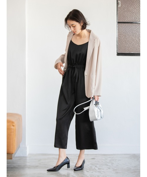 fifth（フィフス）の「ジャケット×イージーパンツセットアップ（セットアップ・レディース・スモークピンク/グレイッシュベージュ・MEDIUM）」の14枚目の写真