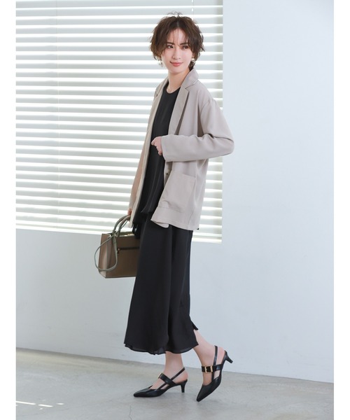 fifth（フィフス）の「ジャケット×イージーパンツセットアップ（セットアップ・レディース・スモークピンク/グレイッシュベージュ・MEDIUM）」の15枚目の写真