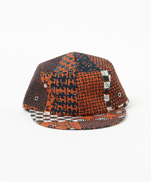 BEAMS PLUS（ビームスプラス）の「BEAMS PLUS / 5パネル フィッシングキャップ（ハット・メンズ・ブラウン/レッド・ONE SIZE）」の5枚目の写真