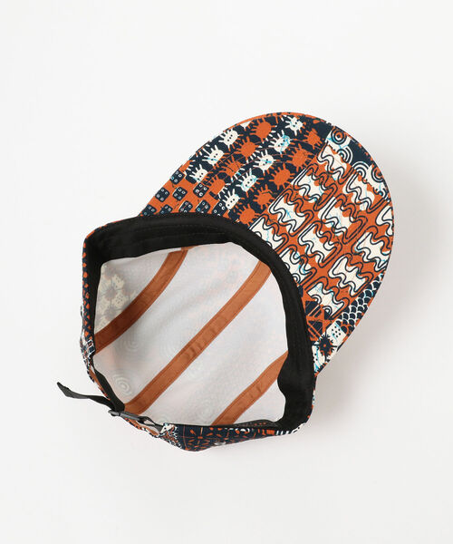 BEAMS PLUS（ビームスプラス）の「BEAMS PLUS / 5パネル フィッシングキャップ（ハット・メンズ・ブラウン/レッド・ONE SIZE）」の8枚目の写真