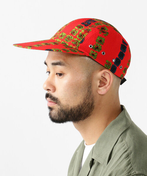 BEAMS PLUS（ビームスプラス）の「BEAMS PLUS / 5パネル フィッシングキャップ（ハット・メンズ・ブラウン/レッド・ONE SIZE）」の9枚目の写真