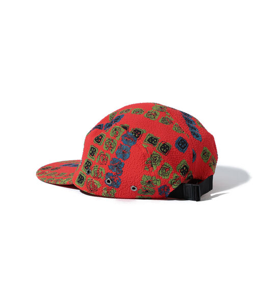 BEAMS PLUS（ビームスプラス）の「BEAMS PLUS / 5パネル フィッシングキャップ（ハット・メンズ・ブラウン/レッド・ONE SIZE）」の13枚目の写真