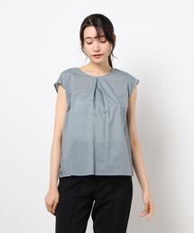 INTERPLANET | TCボイルローンBACKフリルブラウス(シャツ/ブラウス)