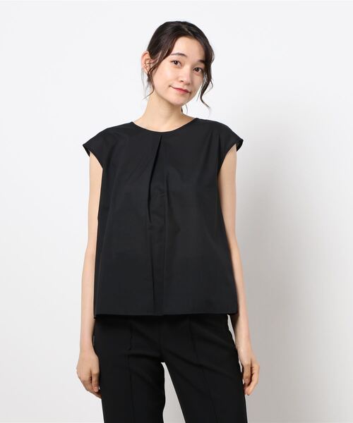 INTERPLANET(インタープラネット)の「TCボイルローンBACKフリルブラウス(シャツ/ブラウス・レディース・ブラック/イエロー/サックスブルー/ライトグレー・FREE)」の17枚目の写真