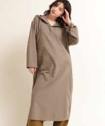 D1538 ミリタリースキッパーフードワンピース