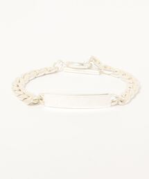 JUNRED | フラットチェーンプレートブレスレット(ブレスレット)