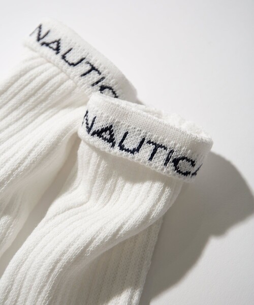 NAUTICA(ノーティカ)の「NAUTICA/ノーティカ 3-Pack Socks/3パックソックス(ソックス/靴下・メンズ・ホワイト・フリ-)」の12枚目の写真
