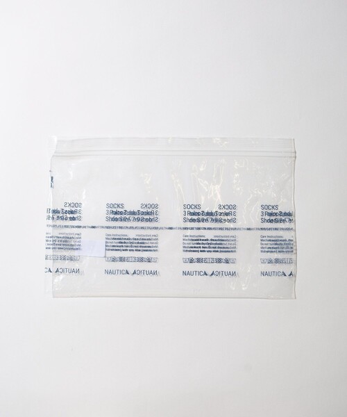 NAUTICA(ノーティカ)の「NAUTICA/ノーティカ 3-Pack Socks/3パックソックス(ソックス/靴下・メンズ・ホワイト・フリ-)」の2枚目の写真