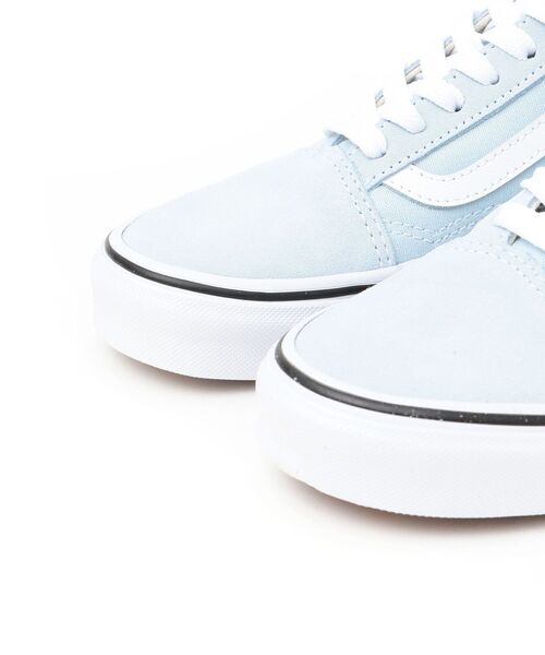 VANS（バンズ）の「VANS: OLD SKOOL（スニーカー・レディース・ライトブルー/ベージュ・40/35/45/30）」の3枚目の写真