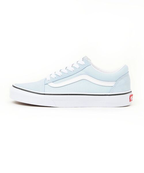 VANS（バンズ）の「VANS: OLD SKOOL（スニーカー・レディース・ライトブルー/ベージュ・40/35/45/30）」の4枚目の写真