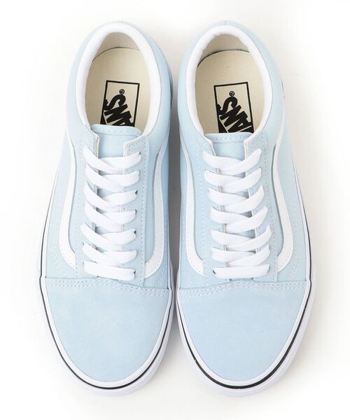 VANS（バンズ）の「VANS: OLD SKOOL（スニーカー・レディース・ライトブルー/ベージュ・40/35/45/30）」の6枚目の写真