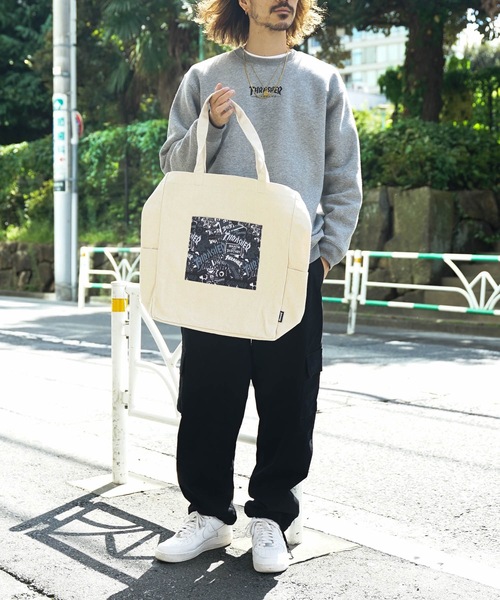 TOTE SHOULDER L BAG/THRASHER スラッシャートートバッグ ショルダー