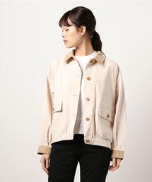 ehka sopo | 配色ワークジャケット(その他アウター)