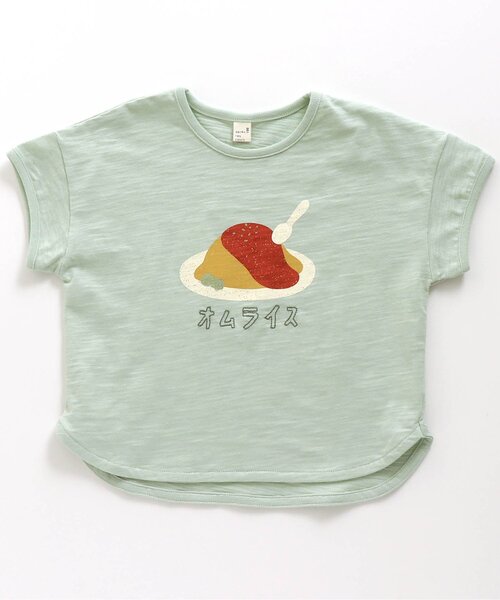 apres les cours（アプレレクール）の「3柄食べ物Tシャツ（Tシャツ/カットソー・キッズ・オレンジ/ミント/イエロー・100/110/90/120/80/130/140）」の20枚目の写真