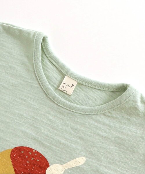 apres les cours（アプレレクール）の「3柄食べ物Tシャツ（Tシャツ/カットソー・キッズ・オレンジ/ミント/イエロー・100/110/90/120/80/130/140）」の11枚目の写真