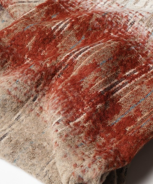 bedsidedrama（ベットサイドドラマ）の「2021秋冬 Winter Sky Snood（ネックウォーマー/スヌード・レディース・オレンジ系その他/グリーン系その他・1）」の9枚目の写真