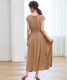 ANAYI（アナイ）の「【WEB限定カラー】ドットプリントシャーリング  