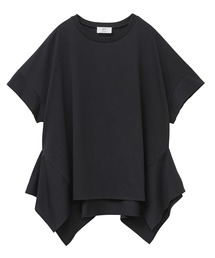 プレミアム天竺ペプラムヘムトップス