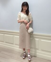 MAJESTIC LEGON | ヘルシーチェックIラインスカート(スカート)