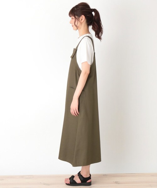 Cutie Blonde（キューティーブロンド）の「◆【S-L】ワークジャンパースカート（スカート・レディース・ブラック/ベージュ/カーキ・03/01/02）」の9枚目の写真